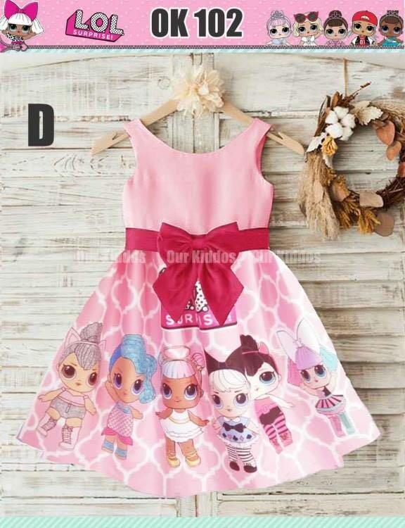 Dress anak lol shop