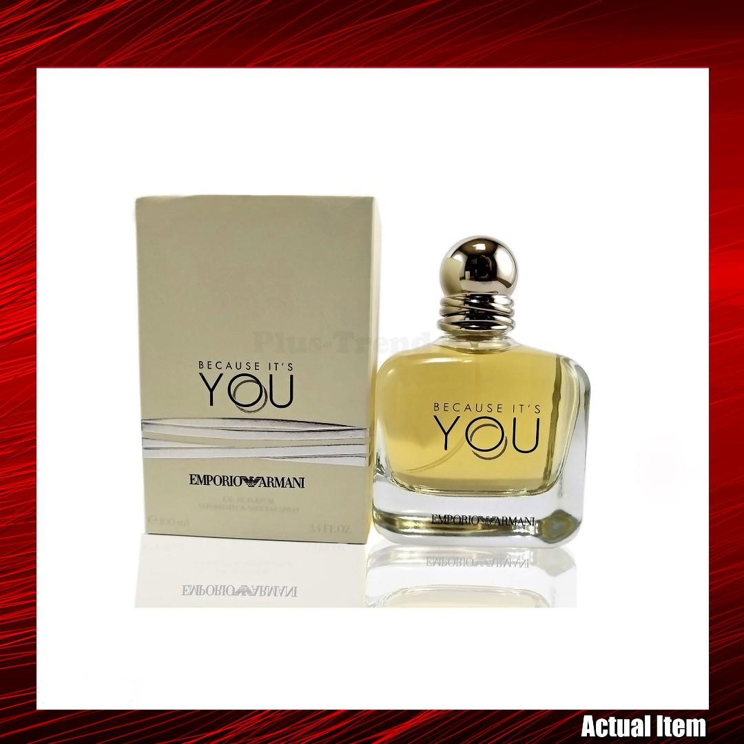 armani because it's you 100ml