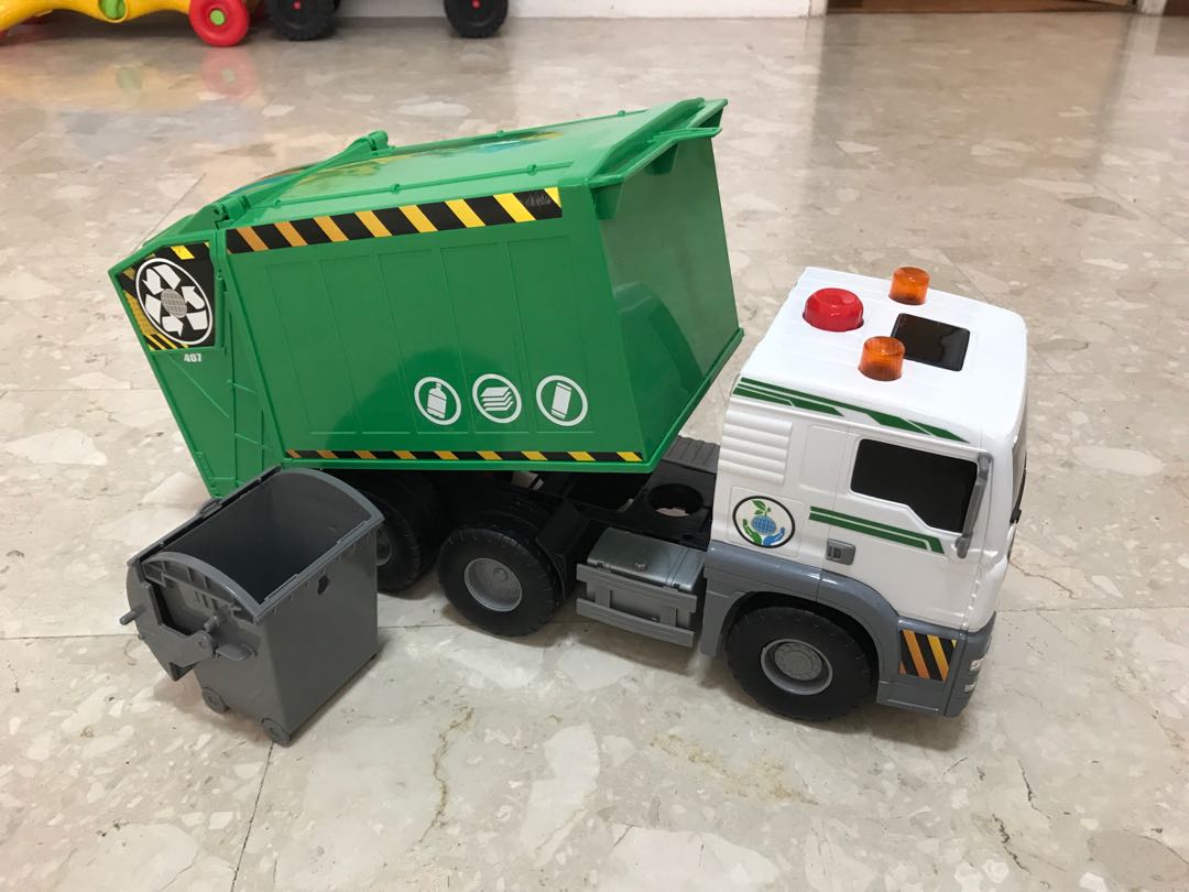 fast lane garbage truck
