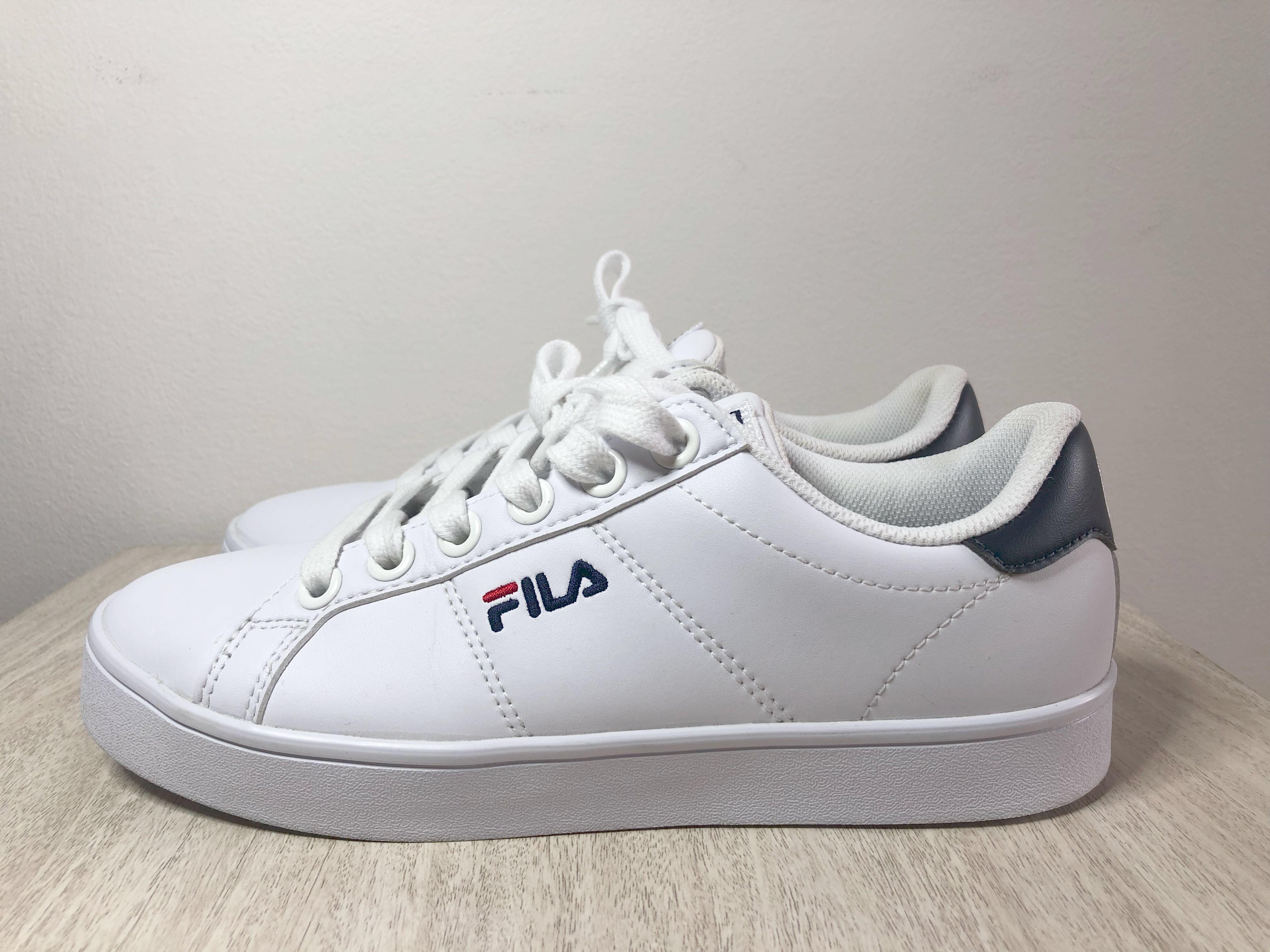 FILA Court Deluxe Shoes Navy, Women's 