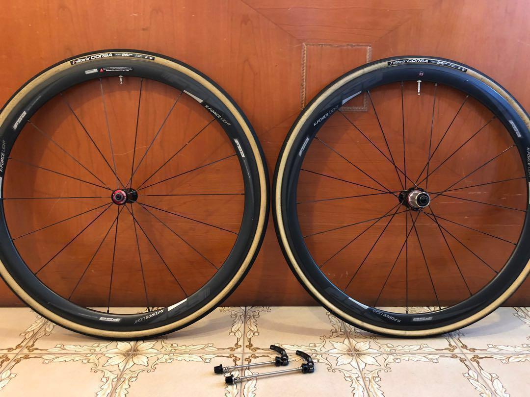 fsa k force light wheelset