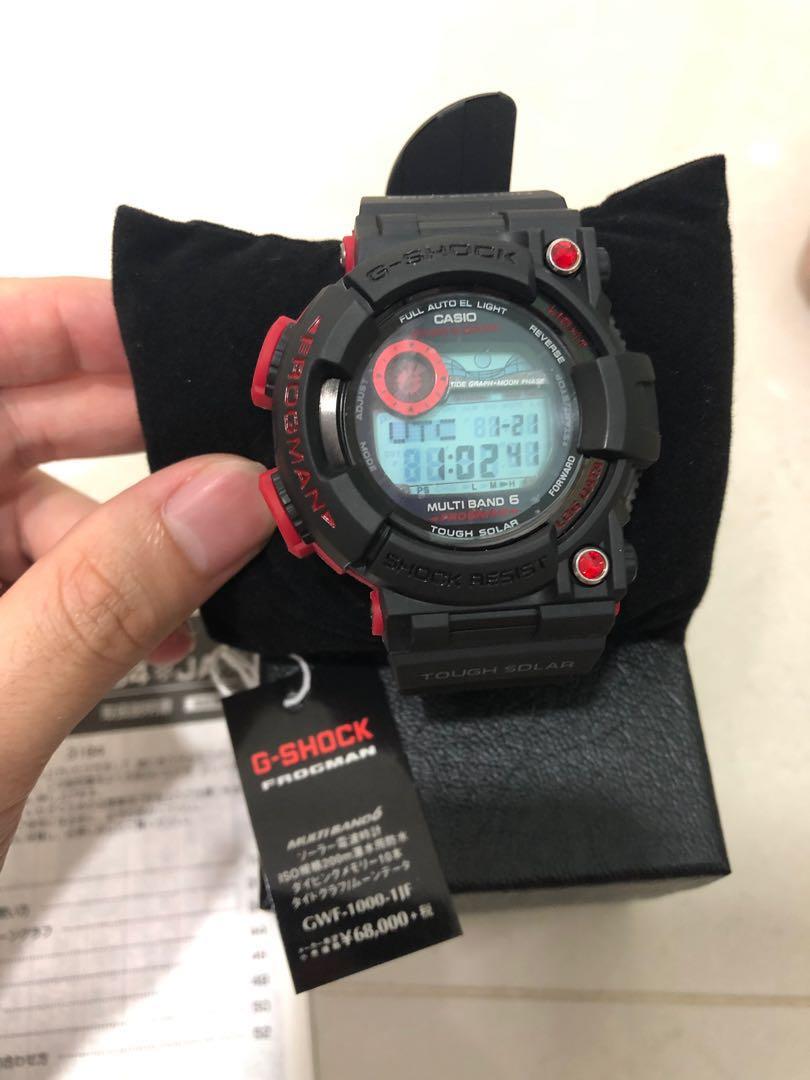 g shock frogman gwf t1000bs