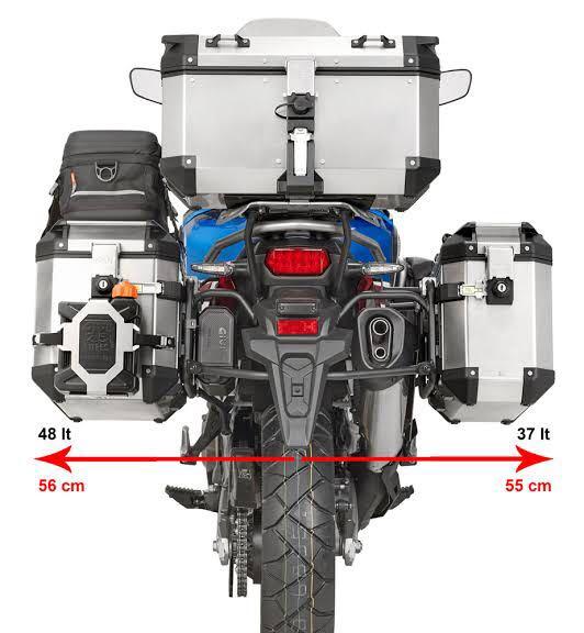 Givi outback hot sale trekker panniers
