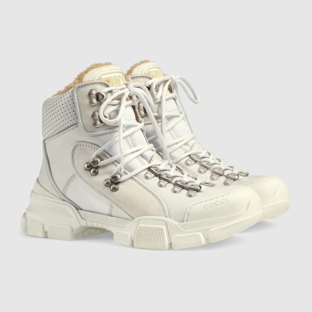 gucci hiking boots women's
