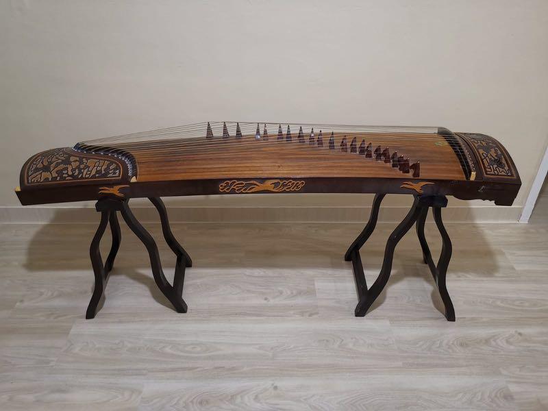 Guzheng Traditional Chinese Zither Music Media Music Instruments On Carousell