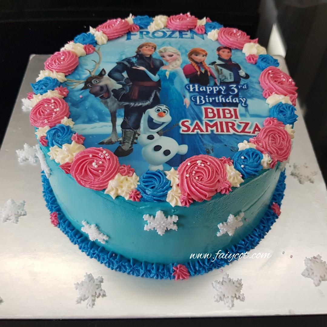 Halal Customised Birthday Cakes, Food & Drinks, Homemade Bakes on Carousell