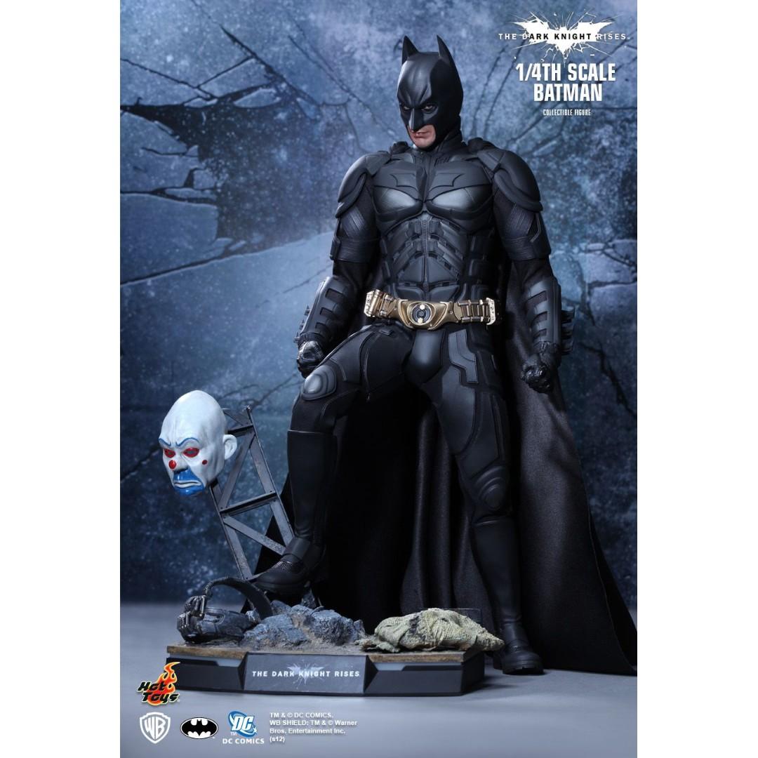 Hot Toys Qs001 1 4 The Dark Knight Rises Batman Toys