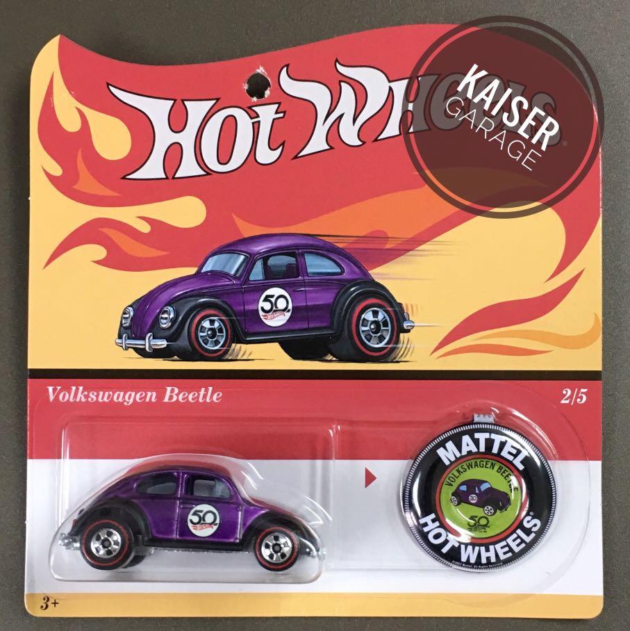 Hot wheels store 50th anniversary beetle