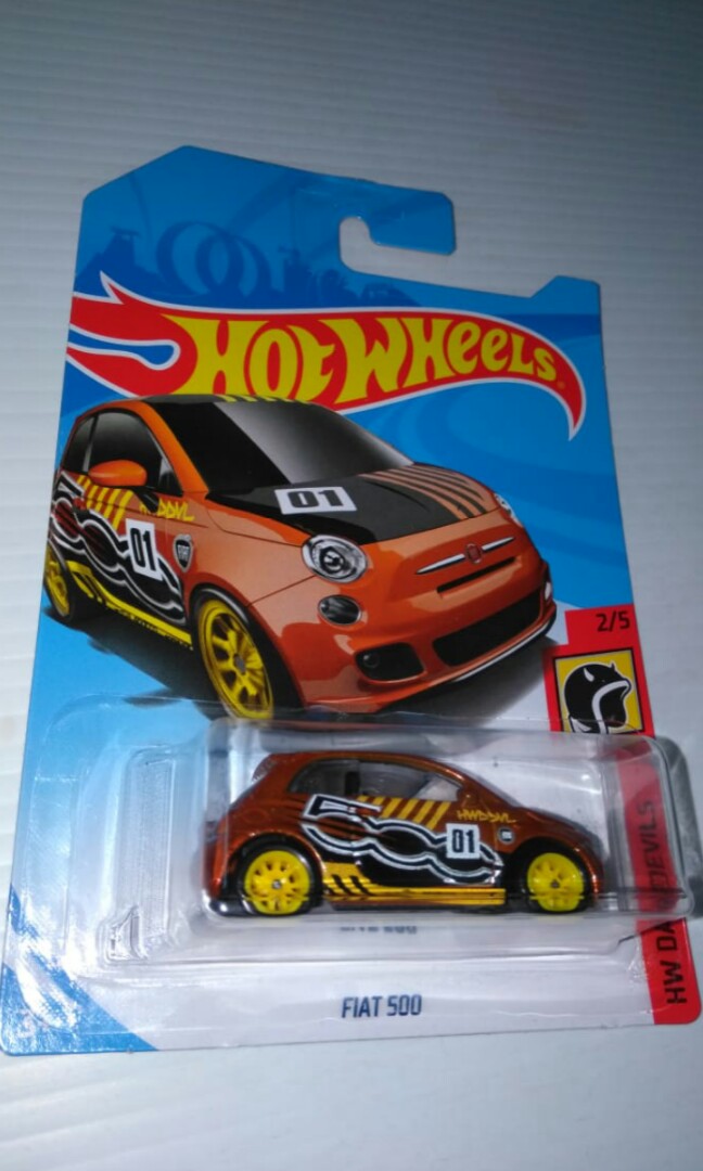 fiat 500 sth hot wheels