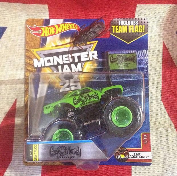 Hotwheels Monster Jam Gas Monkey Garage Toys Collectibles Toys