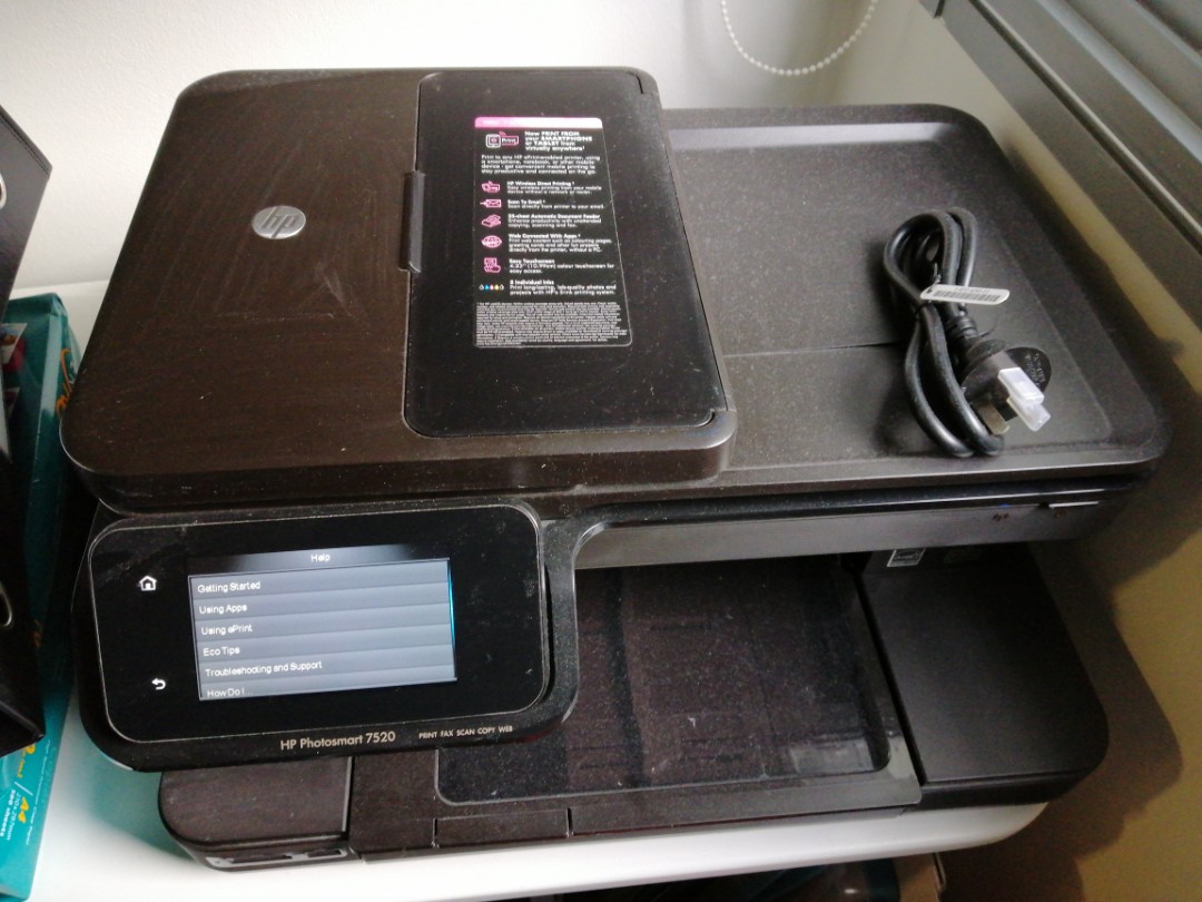 hp photosmart 7520 troubleshooting