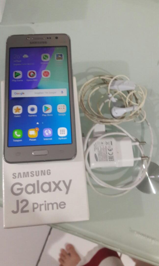 Hp Samsung Galaxy J2 Prime Silver Mobile Phones Tablets