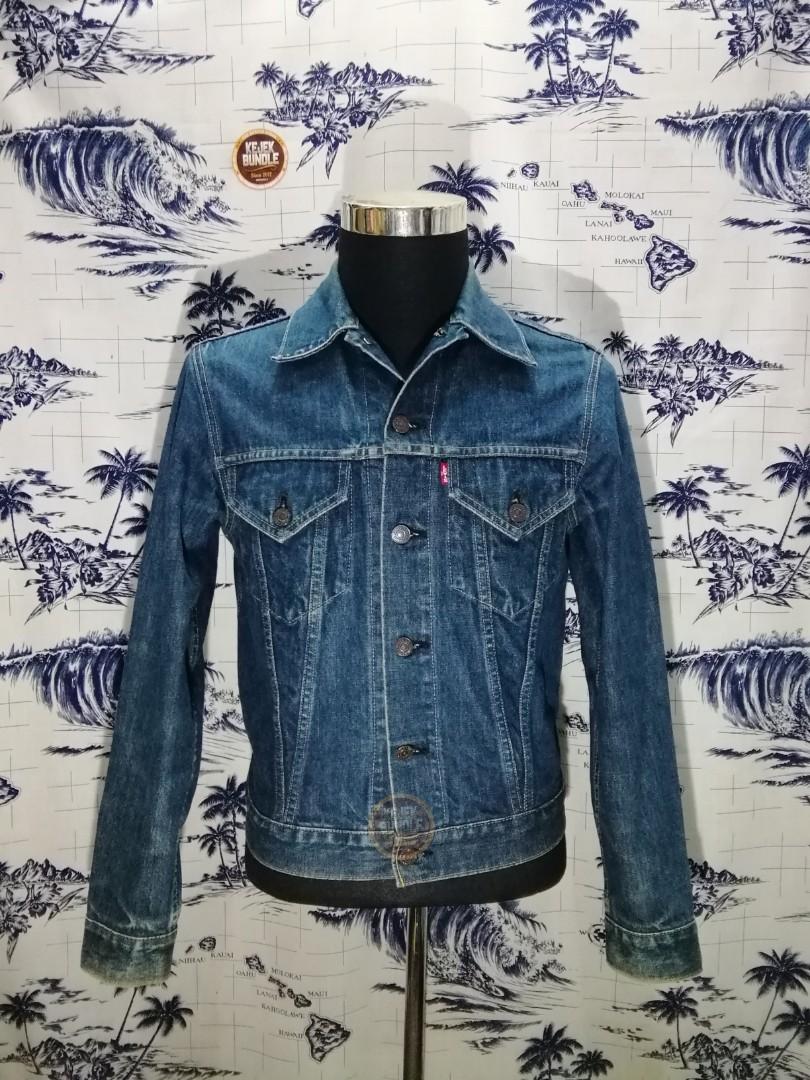 J02 LOT 71557 LEVIS BIG E NON SELVADGE DENIM JACKET Men s Fashion