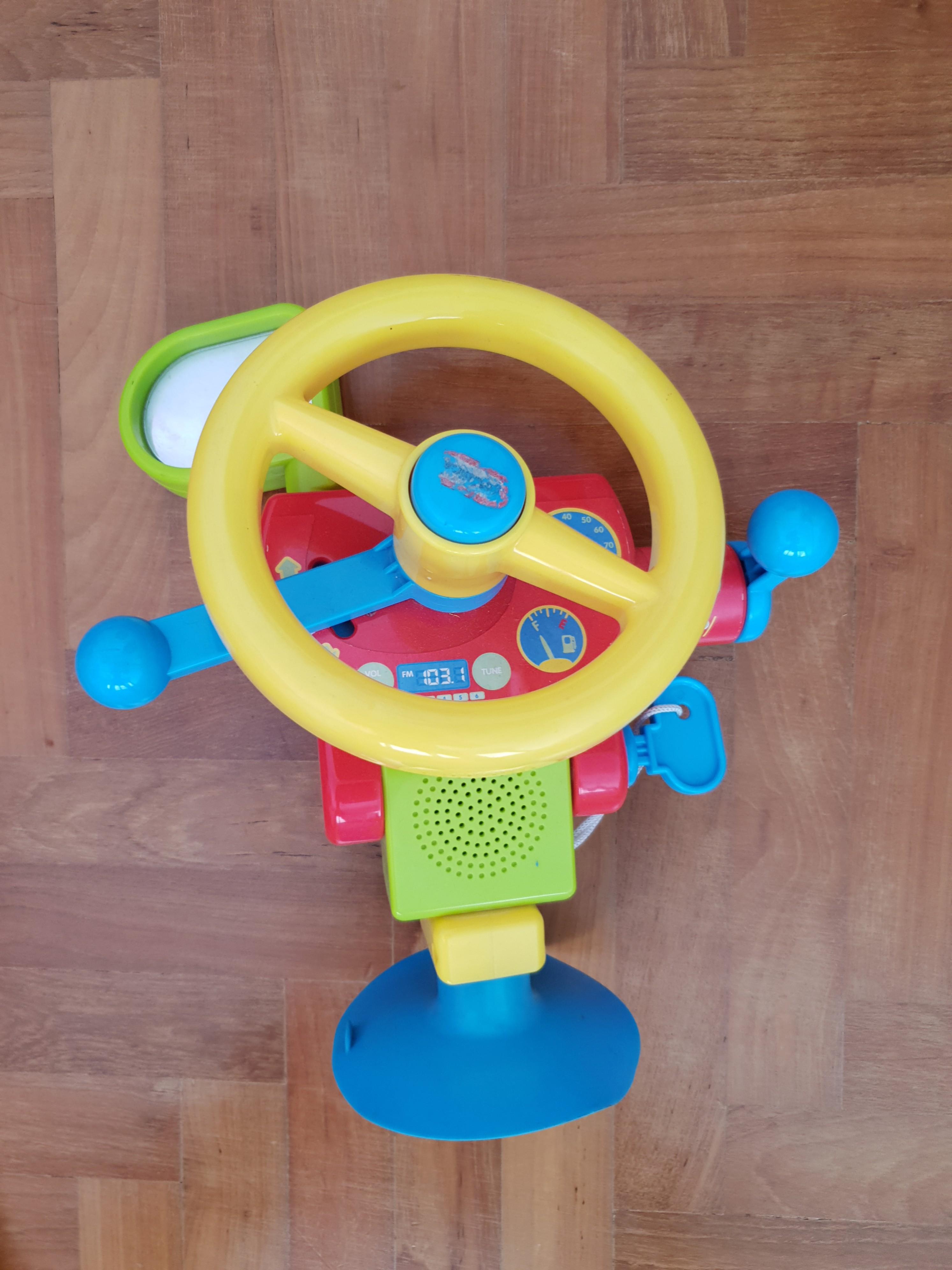 Little tikes 2025 steering wheel toy