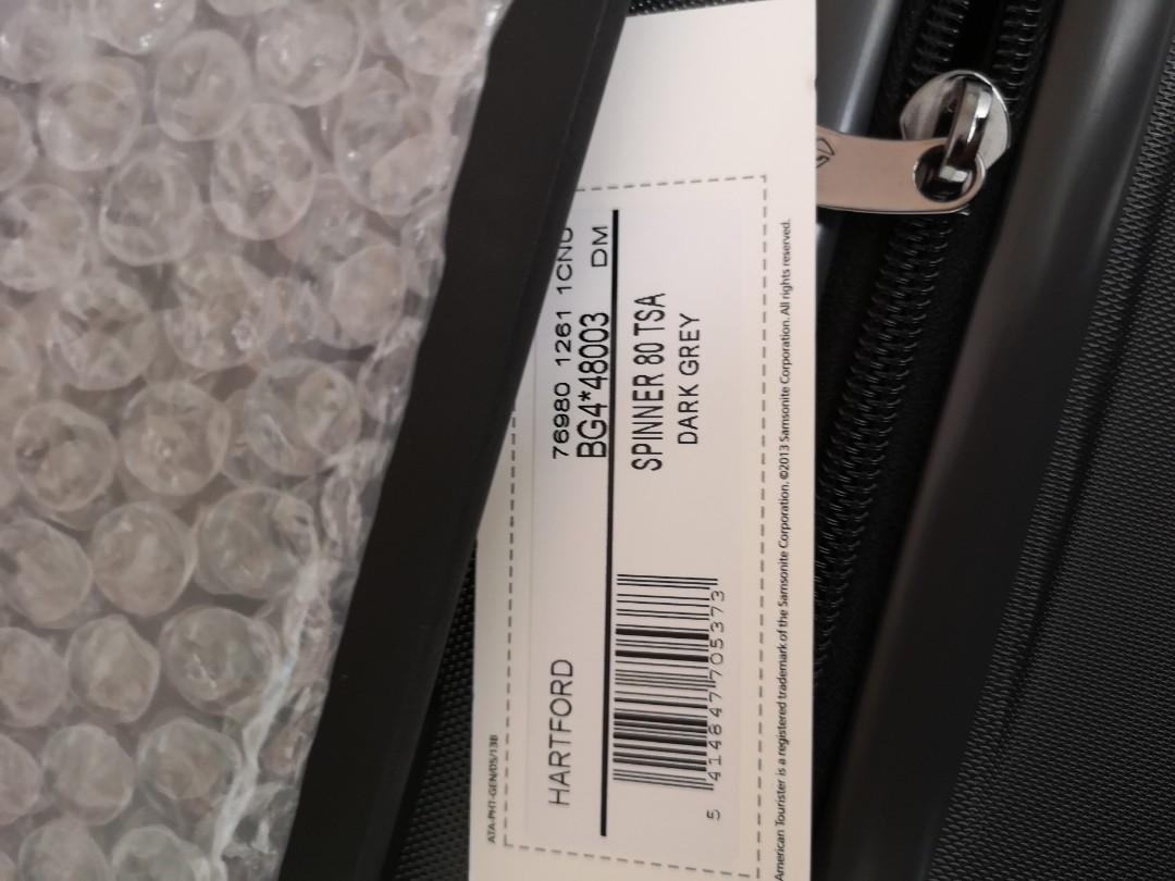 Luggage american tourister spinner 80cm 30 Hobbies Toys Travel Luggage on Carousell