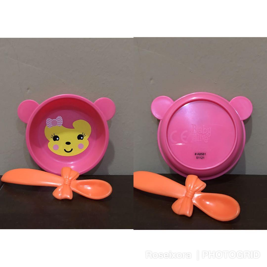 Baby alive magnetic shop spoon and bottle