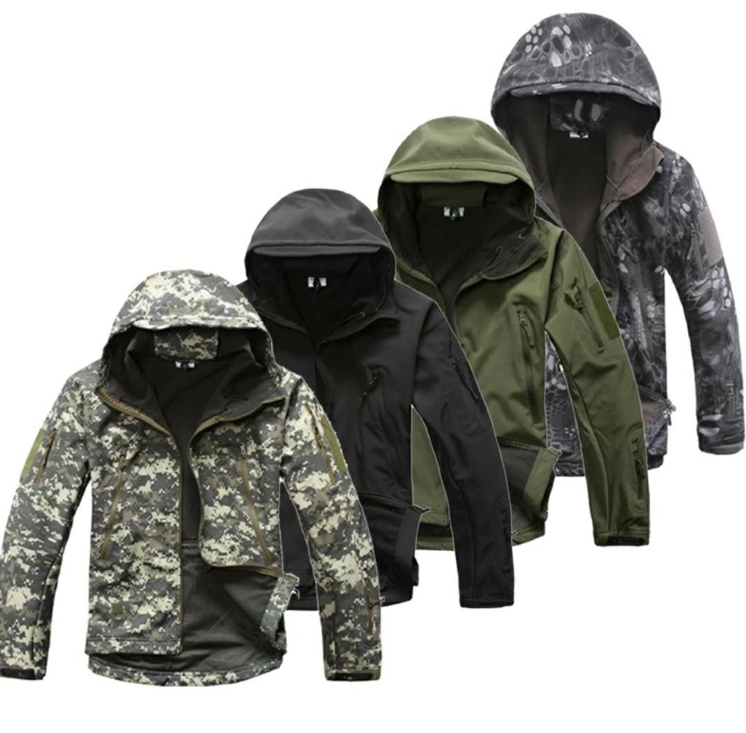 Mens discount camouflage coats