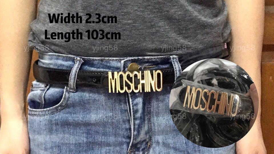 moschino jeans belt