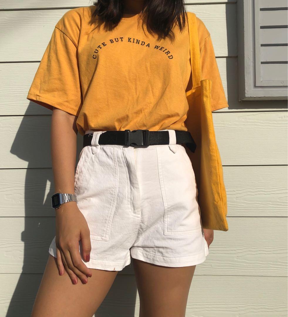 Mustard yellow oversized shirt Outlet