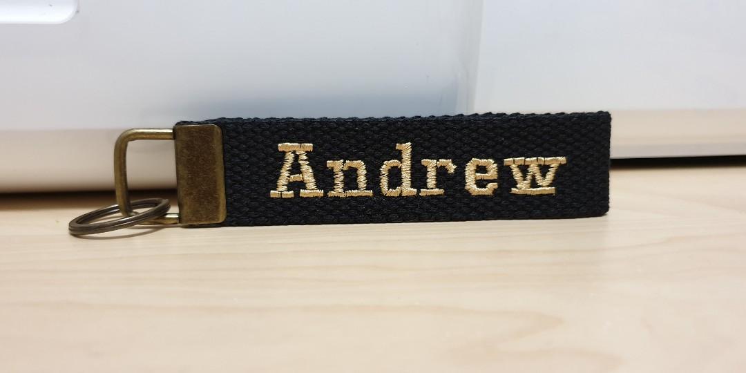 Name Tag / Customised Keychain / Key fob / Name fob, Hobbies & Toys