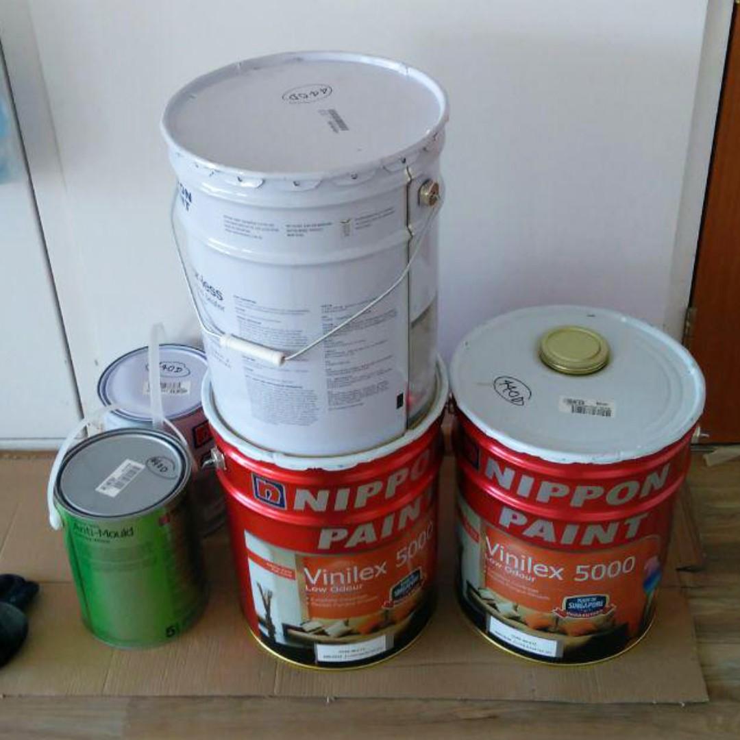 [NEW] NIPPON Paint 20L Sealer and White Paint, Everything Else on Carousell