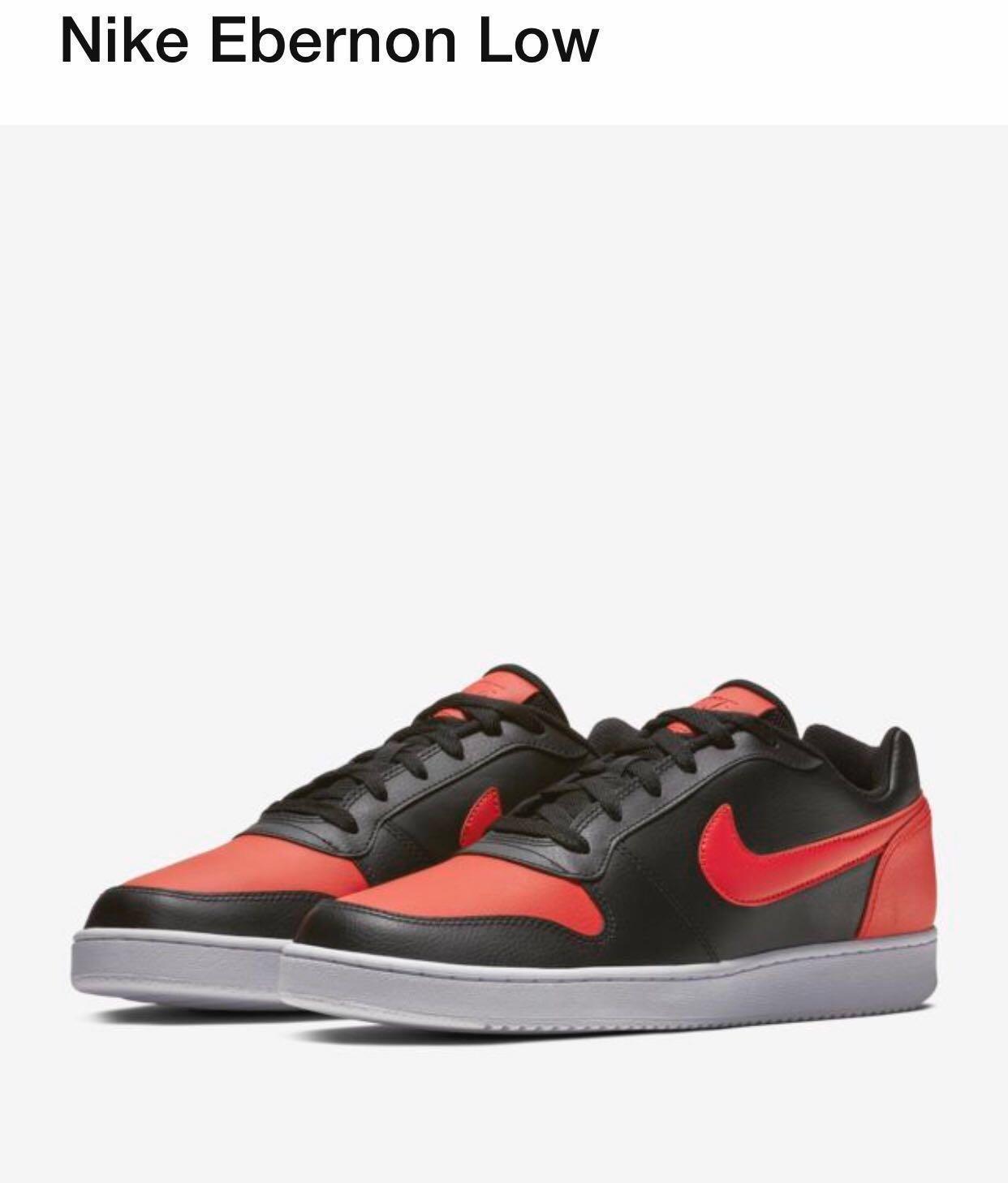 nike ebernon low bred