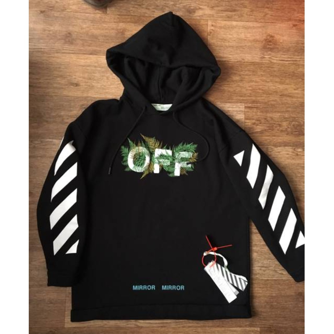 Off white fern hoodie store