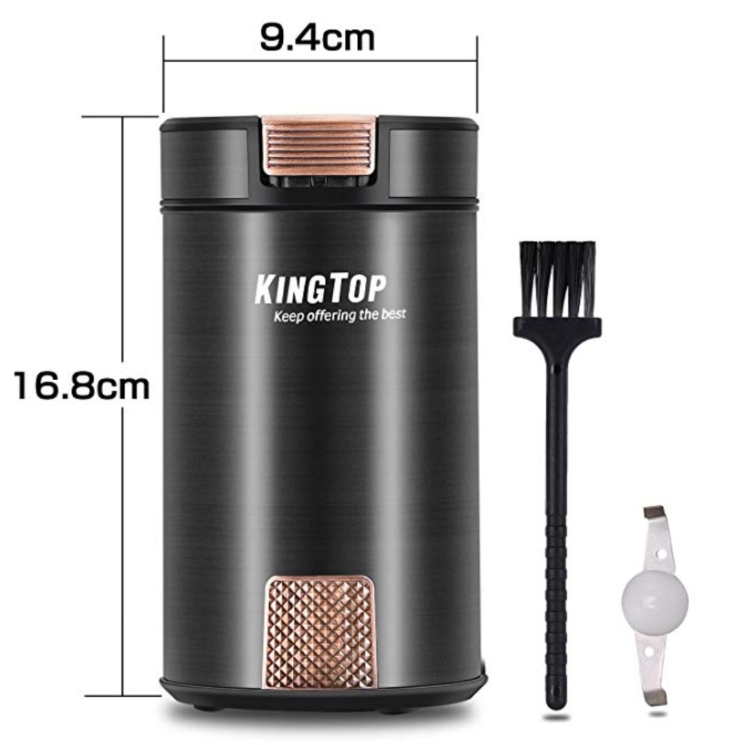 P14 Kingtop Electric Coffee Grinder Coffee Mill Kh 001 Japan Domestic Genuine Products Electronics Others On Carousell