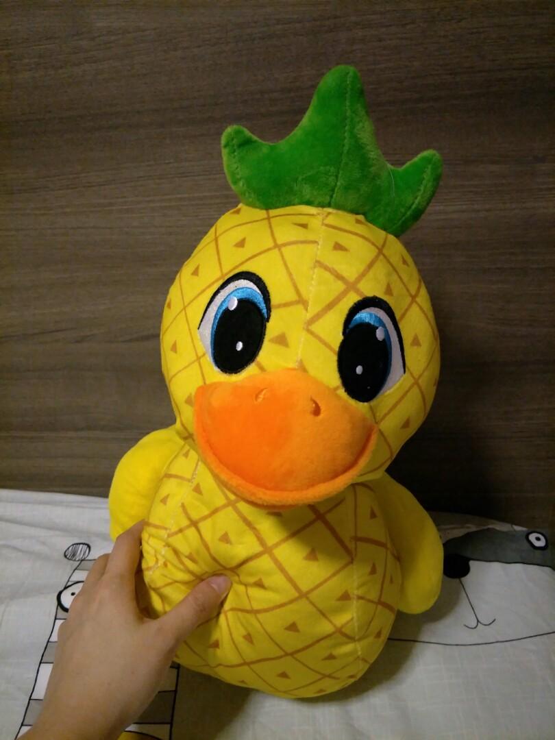 pineapple duck plush