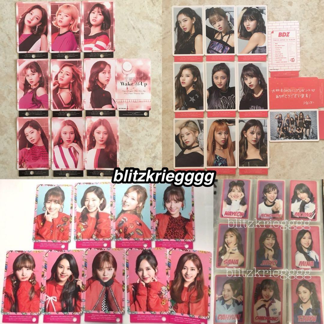 Po Twice Japan Album Punched Unpunched Member Photocard