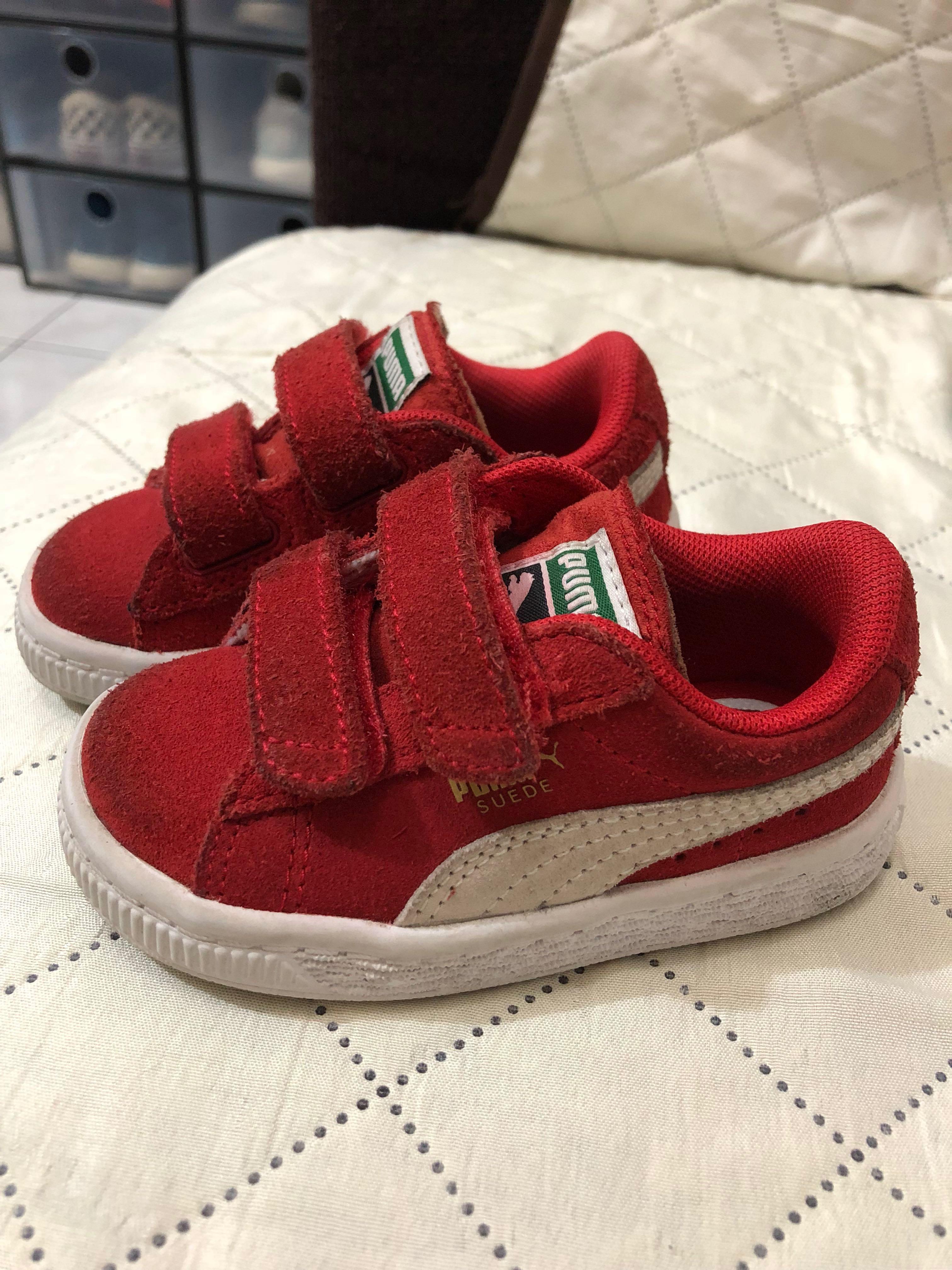 baby puma suede