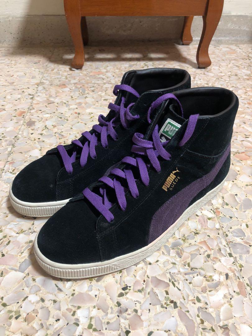 puma suede purple
