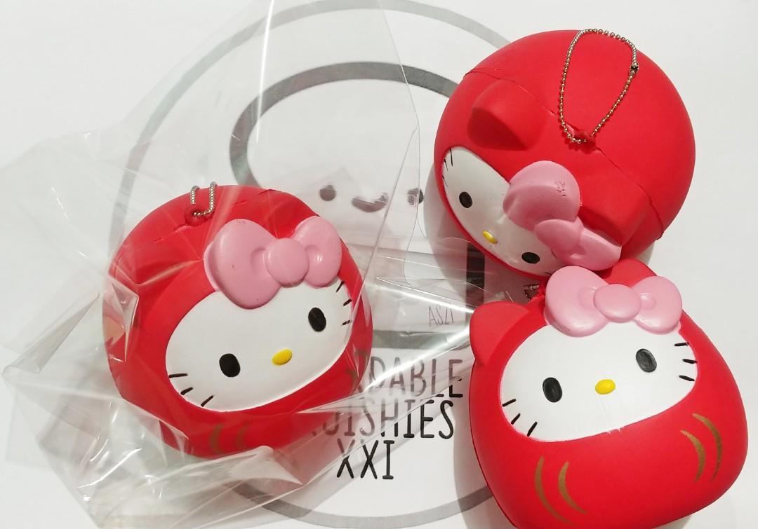 Rare Hello Kitty Daruma Squishy Toys Games Others On