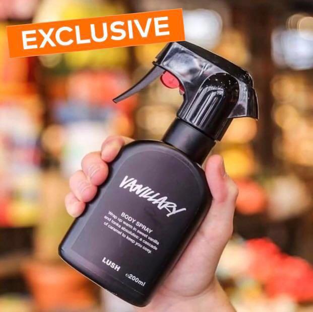 vanillary body spray