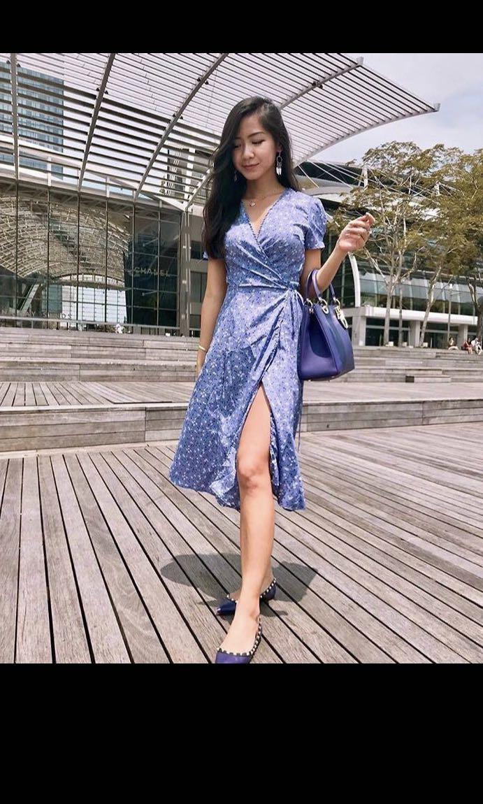 Realisation clearance purple dress
