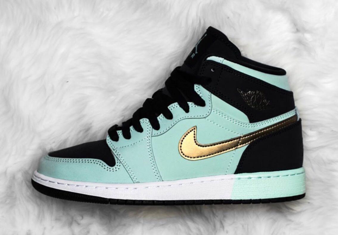 jordan 1 green gold