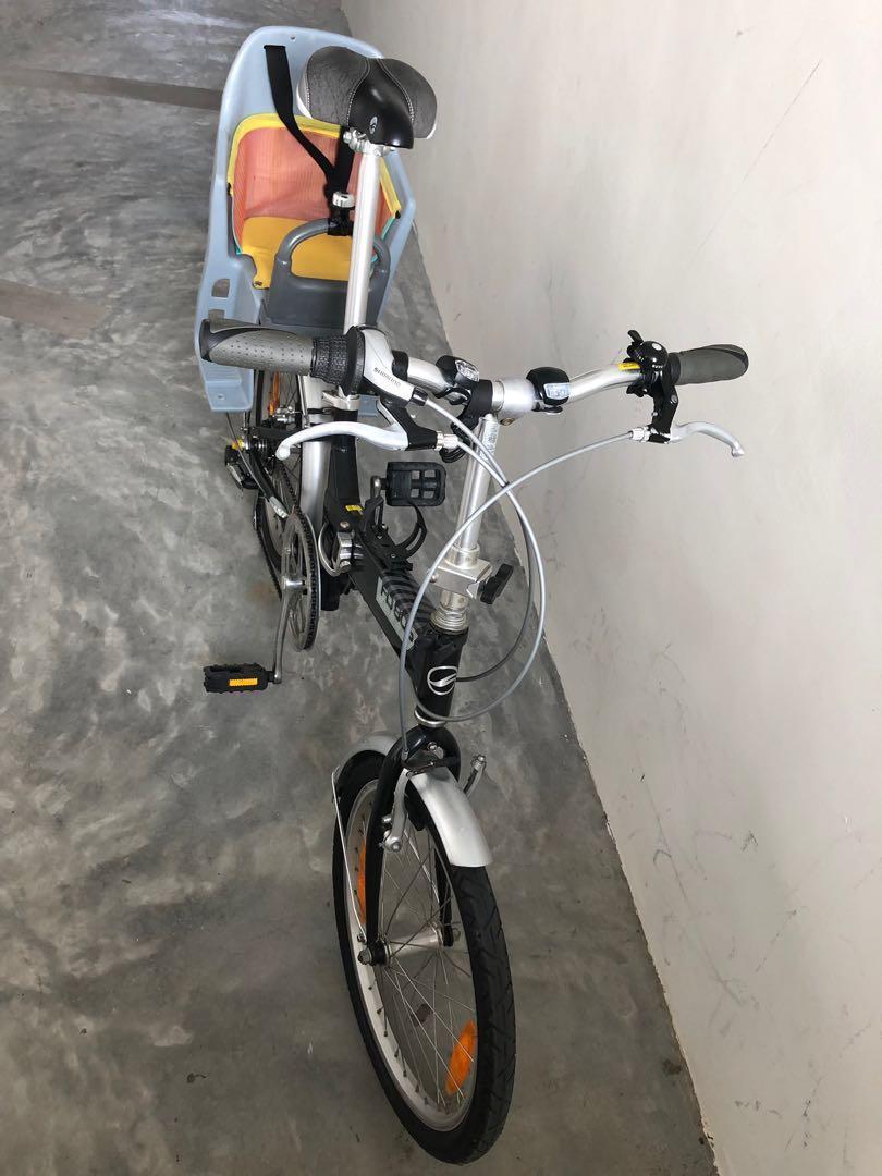 (Reserved) Giant FD806 Folding Bicycle with Child Seat, Sports