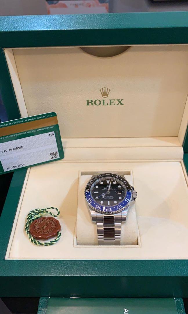 Rolex Batman, Luxury, Watches on Carousell