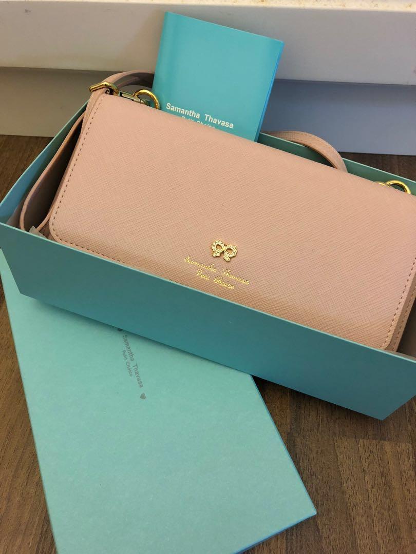 Samantha Thavasa Sling bag (further deduction), Luxury, Bags & Wallets