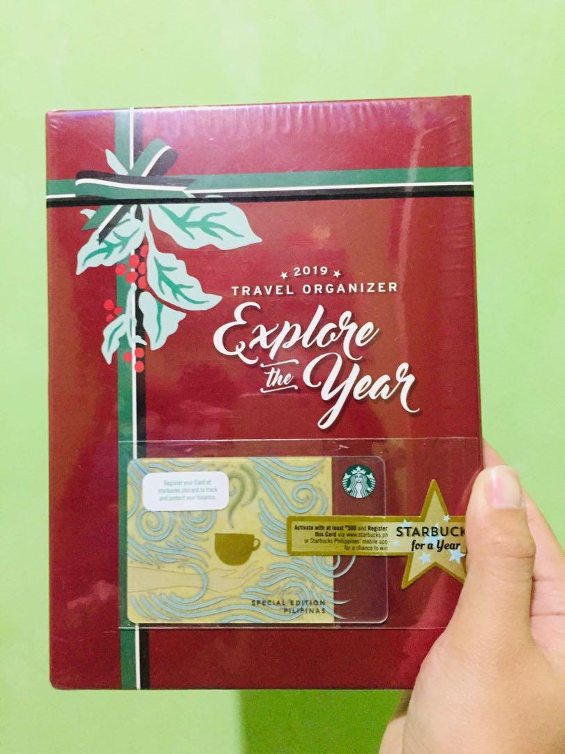 STARBUCKS TRAVEL ORGANIZER 2019, Hobbies & Toys, Stationary & Craft