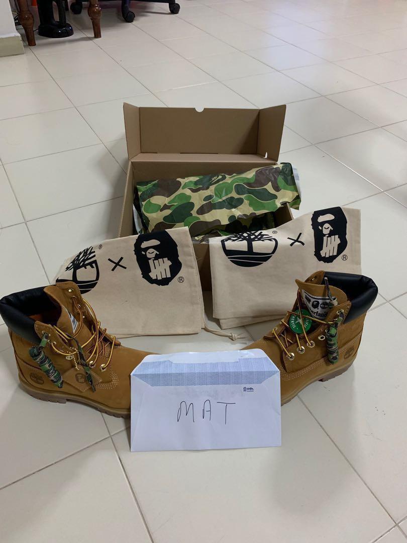 timberland stockx
