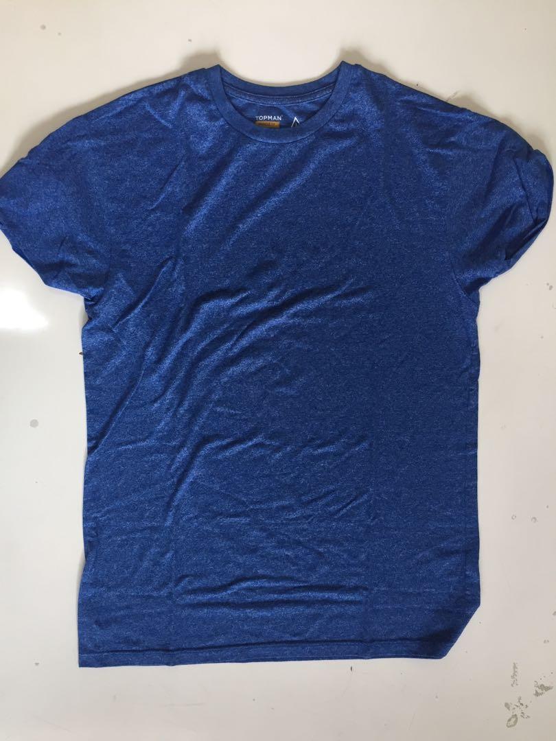 Topman Muscle Fit T-Shirt, Fesyen Pria 