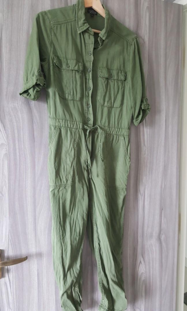 Petite boiler suit topshop top