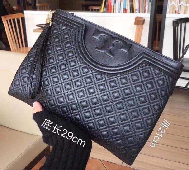 tory burch large clutch