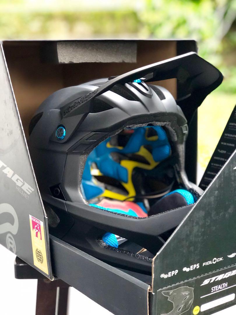 Troy Lee Designs Full Face Mountain Bike Helmet Adult Bicycles Pmds Parts Accessories On Carousell