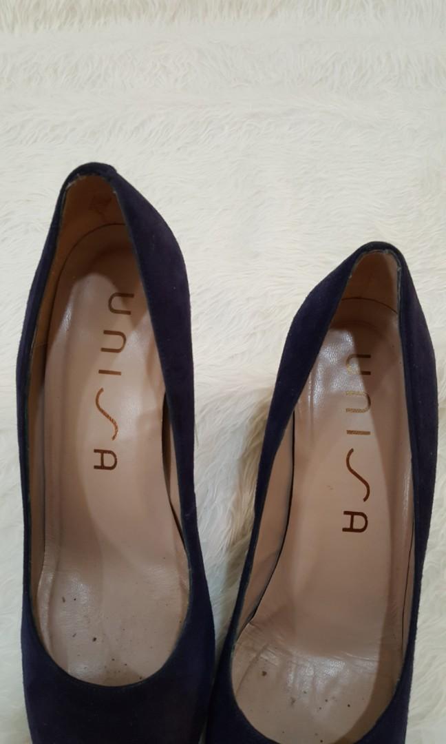 Unisa Suede Pump, Fesyen Wanita, Sepatu 