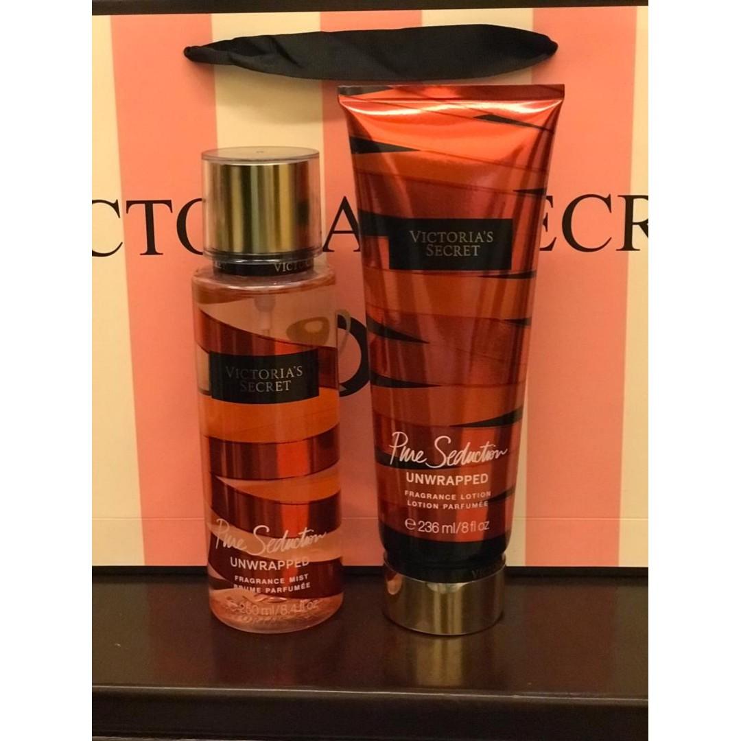 Victoria secret pure seduction unwrapped lotion hotsell