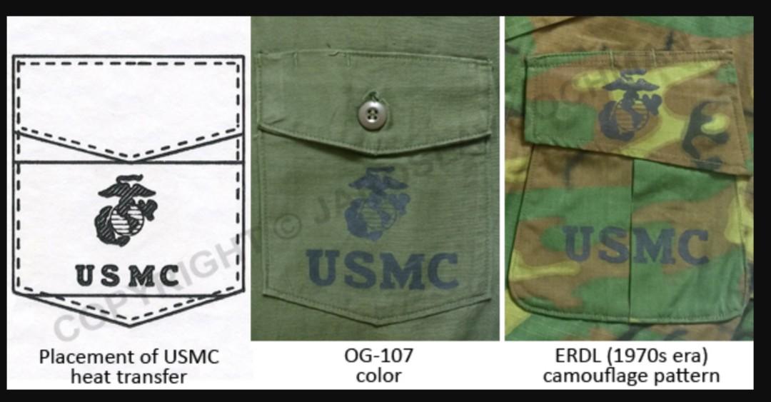 VINTAGE 1976 USMC KEN NOLAN HEAT TRANSFER (IRON ON), Hobbies & Toys