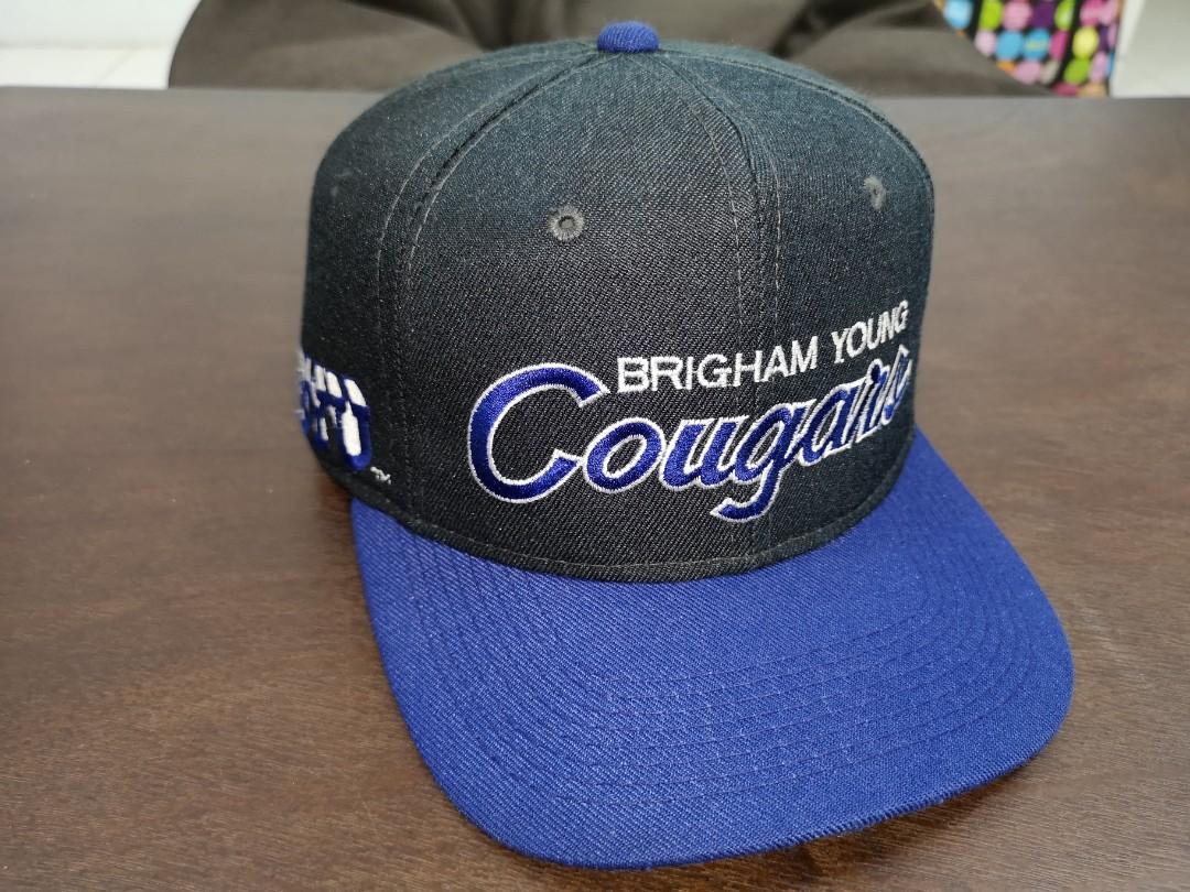 BYU Cougars Vintage Sports Specialties Back Script Snapback Cap