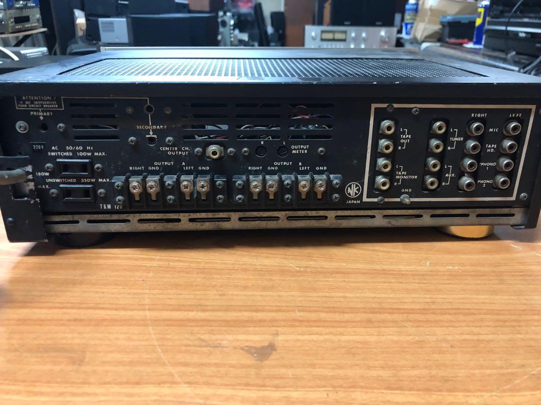 Vintage Nikko Solid State Stereo Amplifier year 1971, Audio, Portable Music Players on Carousell